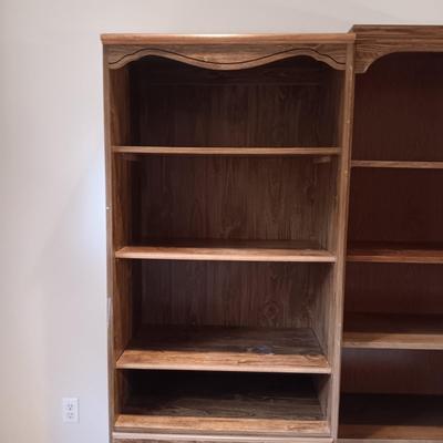 2 BOOKSHELVES