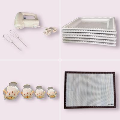 Cuisinart SmartPower 3-Speed Electronic Hand Mixer, Real Home Serving Dishes, and more! (K-DZ)