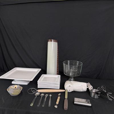 Cuisinart SmartPower 3-Speed Electronic Hand Mixer, Real Home Serving Dishes, and more! (K-DZ)