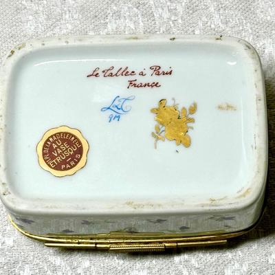 Tiffany & Co. Trinket Box Made in France For Tiffany