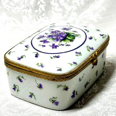 Tiffany & Co. Trinket Box Made in France For Tiffany