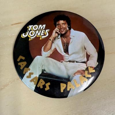 Tom Jones Caesars Palace Button