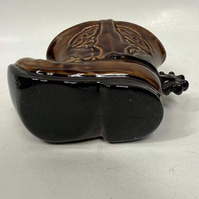 Vintage Ceramic Boot-shaped Flower Vase