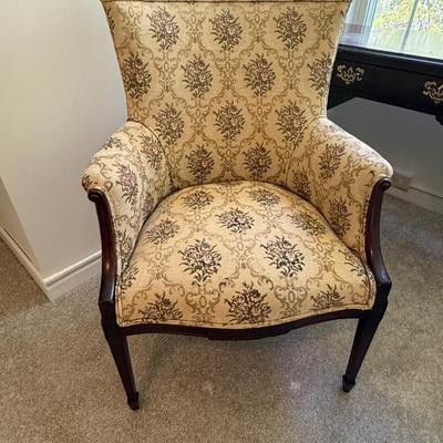 Pretty floral armchair