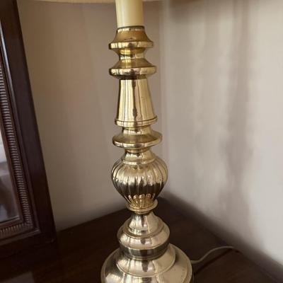 Pretty brass lamp