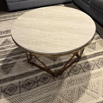 Round coffee table