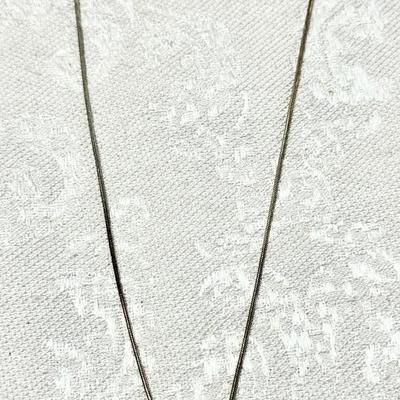 Sterling Chain & Cross