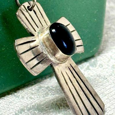 Sterling Chain & Cross