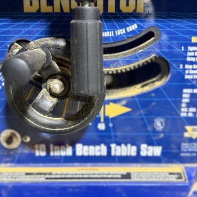 10” bench table saw