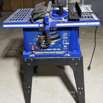 10” bench table saw