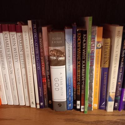 MOSTLY BOOKS ON RELIGION