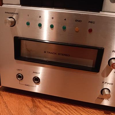 TANDBERG TCD 310 DUAL CAPSTAN & CENTREX BY PIONEER 8-TRACK PLAYER