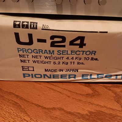 PIONEER U-24 PROGRAM SELECTOR WITH BOX