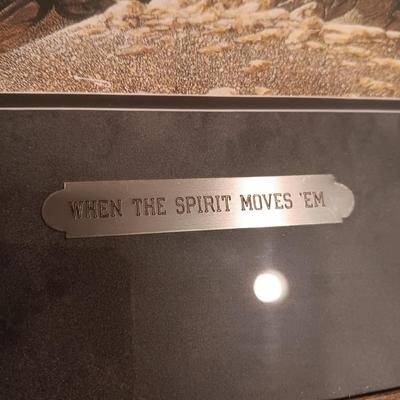 "WHEN THE SPIRIT MOVES EM" & "VISION QUEST" BOTH BY BILL JAXSON