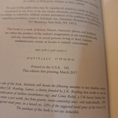 Fantastic Beasts: where to find them by JK Rowling