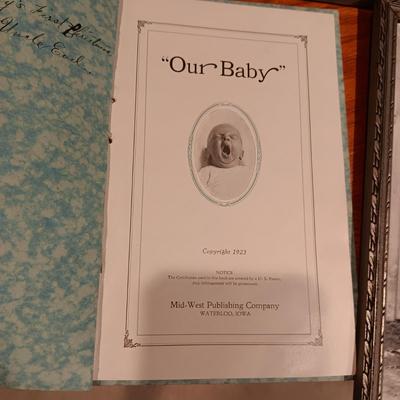 OLD PHOTOS, BABY BOOKS FROM 1920'S, DIARIES AND MORE