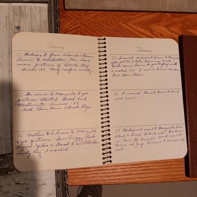 OLD PHOTOS, BABY BOOKS FROM 1920'S, DIARIES AND MORE