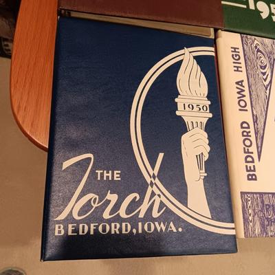 1949 - 1954 YEAR BOOKS FOR BEDFORD, IOWA "THE TORCH"