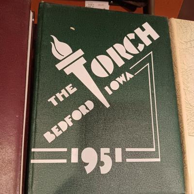 1949 - 1954 YEAR BOOKS FOR BEDFORD, IOWA "THE TORCH"