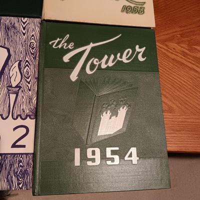 1949 - 1954 YEAR BOOKS FOR BEDFORD, IOWA "THE TORCH"