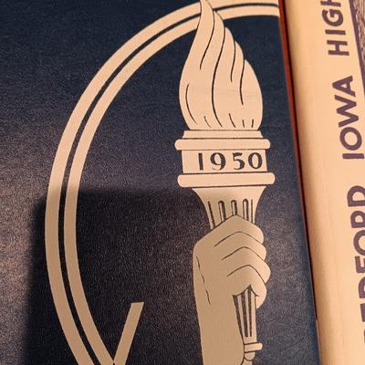 1949 - 1954 YEAR BOOKS FOR BEDFORD, IOWA "THE TORCH"