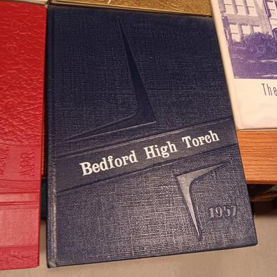 1955 - 1958 YEAR BOOKS FOR BEDFORD, IOWA "THE TORCH"
