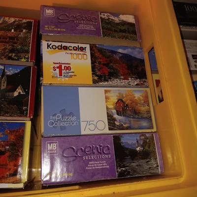 MANY JIGSAW PUZZLES