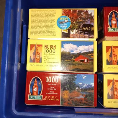 MANY JIGSAW PUZZLES