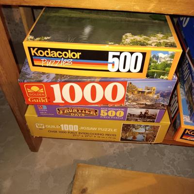 MANY JIGSAW PUZZLES