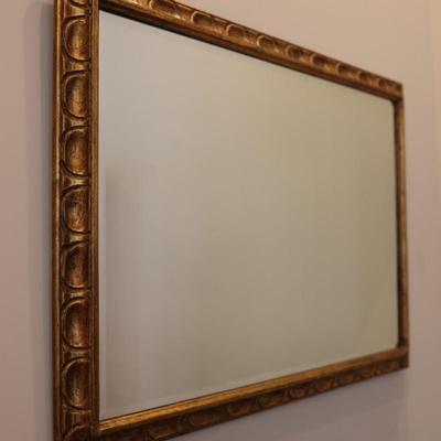 Gold Elegant Wall Mirror