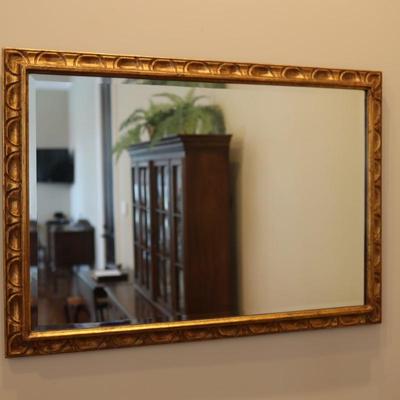 Gold Elegant Wall Mirror