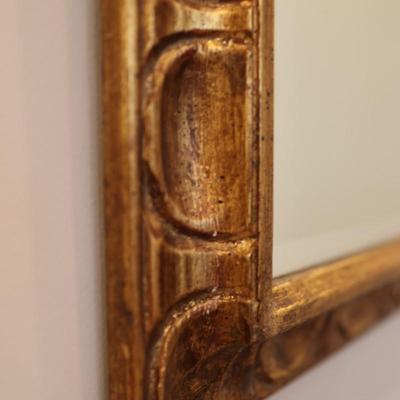 Gold Elegant Wall Mirror