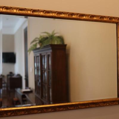 Gold Elegant Wall Mirror