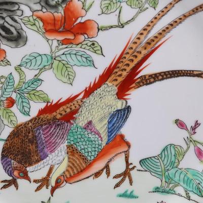 Vintage Famille Rose Chinese Plate