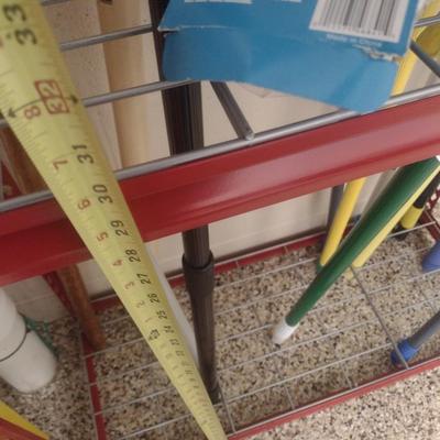 Collection of Cleaning Tools includes Holding Rack