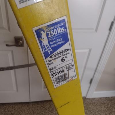 Werner 250lb Capacity Fiberglass Ladder