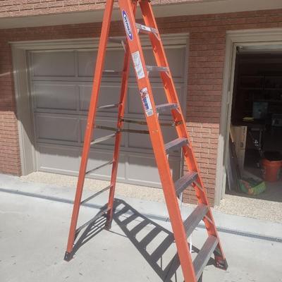 Werner 8' Fiberglass Ladder