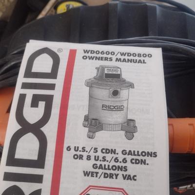 Rigid Brand 14 Gallon Wet Dry Shop Vacuum