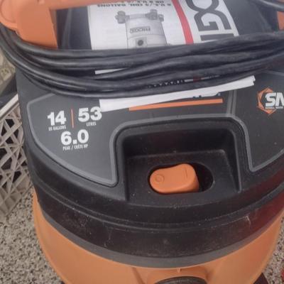 Rigid Brand 14 Gallon Wet Dry Shop Vacuum