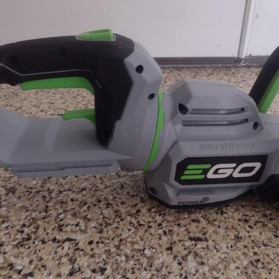 E-Go Electric 56 Volt Hedge Trimmer with Battery and Charger