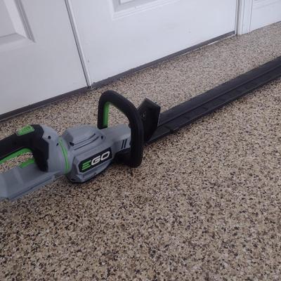 E-Go Electric 56 Volt Hedge Trimmer with Battery and Charger