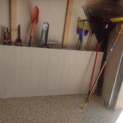 Variety of Garden Hand Tools