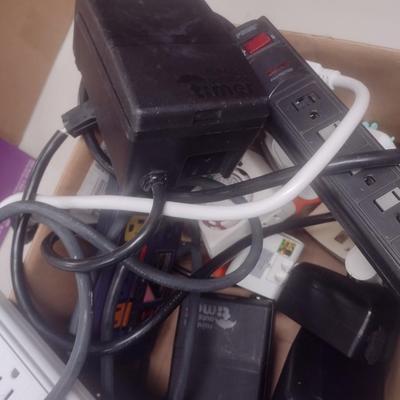 Collection of Timers and Electric Plug Strips
