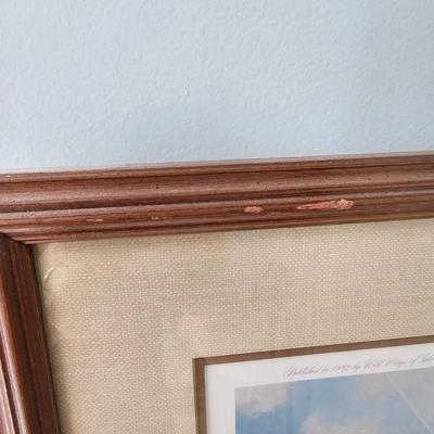 Bluebird Print by O.J. Gromme - Signed/Numbered (PB-JS)