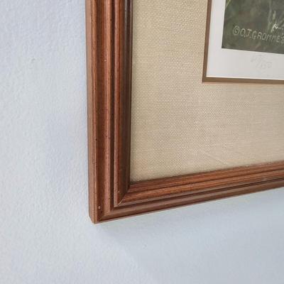 Bluebird Print by O.J. Gromme - Signed/Numbered (PB-JS)