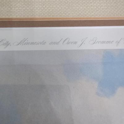 Bluebird Print by O.J. Gromme - Signed/Numbered (PB-JS)