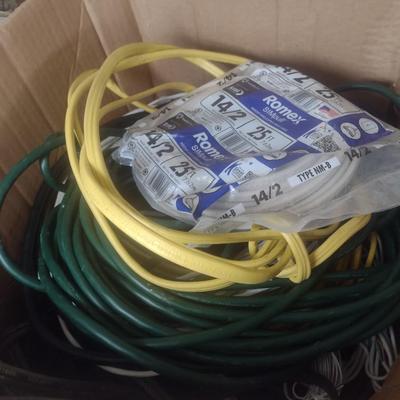 Large Collection of Electrical Wiring and Cables