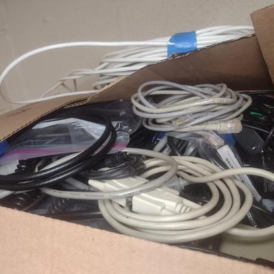 Large Collection of Electrical Wiring and Cables