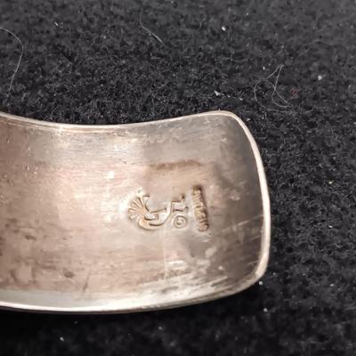 WIDE STERLING SILVER CUFF BRACELET 38.80g