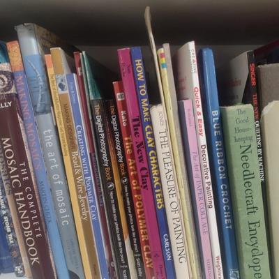 Collection of Crafting, Mosiac Art, Sewing and Other Books (DS) #1